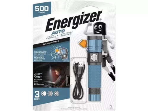 Energizer autós biztonsági elemlámpa újratölthető