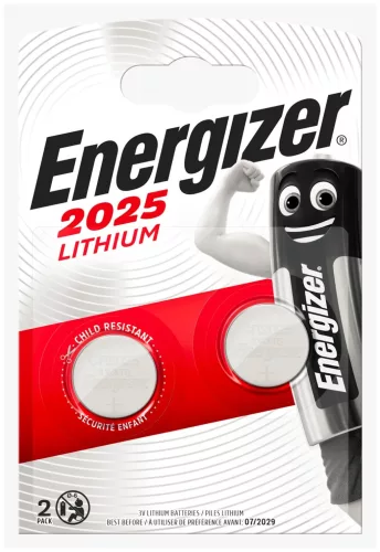 ENERGIZER Gombelem lítium CR2025 B2