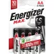 ENERGIZER MAX  Alkáli ceruza elem AA B4