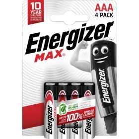 ENERGIZER MAX  Alkáli mikro elem AAA B4