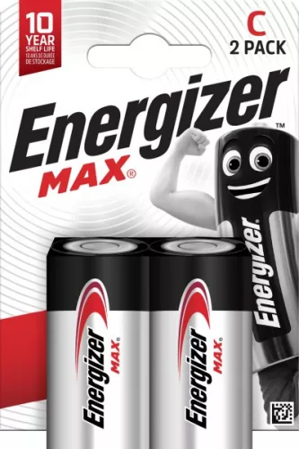 ENERGIZER MAX  Alkáli Baby C elem B2