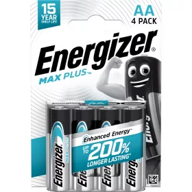 ENERGIZER MAX PLUS Alkáli ceruza elem AA B4