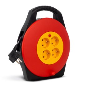 Entac kábeldobos hosszabító 4 foglalat 10M