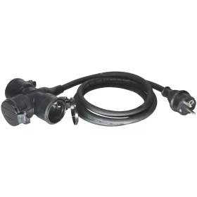 Entac elosztó 3 foglalat 0.5m IP44