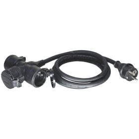 Entac elosztó 3 foglalat 3m IP44