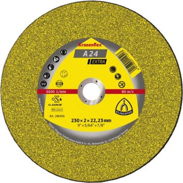 Klingspor vágókorong 125x2.5x22.23mm A 24 EX S Egyenes