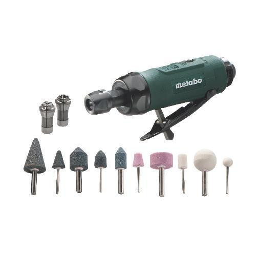 Metabo DG 25 SET sűrített levegős egyenescsiszoló készlet 25000/min 6,2bar