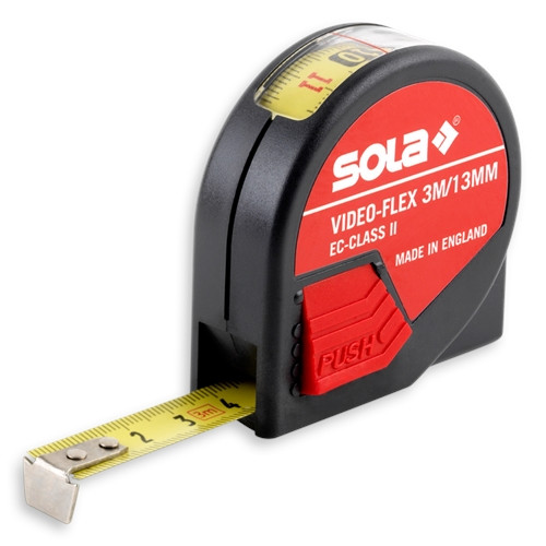 Sola Video-Flex VF 3 mérőszalag (13 mm) EK-osztály 2 (r)