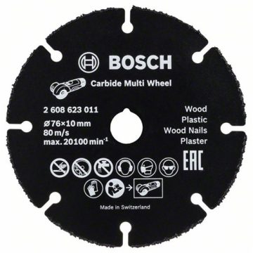 Bosch karbid multi vágókorong 76mm
