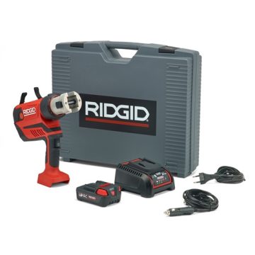   Ridgid RP 350-B akkus présgép pofák nélkül 18V 2.5Ah +töltő +koffer