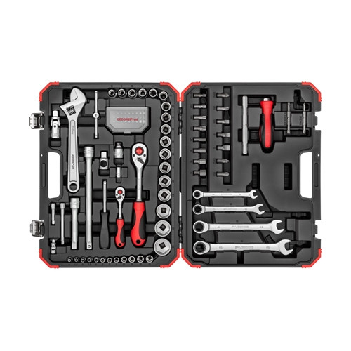 GedoreRed dugókulcs készlet 1/4''-1/2'' 97 részes R46003097