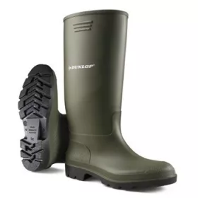 DUNLOP Pricemastor sav- és lúgálló PVC csizma, zöld 41