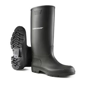   DUNLOP Pricemastor sav- és lúgálló PVC csizma, fekete  hosszú 43
