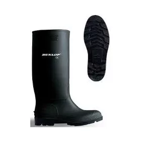   DUNLOP Pricemastor sav- és lúgálló PVC csizma, fekete  hosszú 45