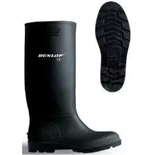 DUNLOP Pricemastor sav- és lúgálló PVC csizma, fekete  hosszú 45