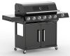 Riwall RGG 61 EXL prémium gázüzemű grillsütő 24 kW, 6+1 gázégővel