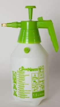 GreenPower KÉZI PERMETEZŐ 2 L ZÖLD szelep nélkül.