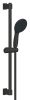 Grohe Vitalio Start 110 matte black Sines zuhanyszett 2 spray (Rain, Jet)