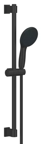 Grohe Vitalio Start 110 matte black Sines zuhanyszett 2 spray (Rain, Jet)