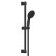 Grohe Vitalio Start 110 matte black Sines zuhanyszett 2 spray (Rain, Jet)