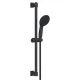 Grohe Vitalio Start 110 matte black Sines zuhanyszett 2 spray (Rain, Jet)