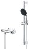 Grohe Precision Flow króm Termosztátos zuhanycsaptelep 1/2'