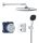 Grohe Precision Thermostat króm Rejtett zuhanyrendszer Vitalio Comfort 250