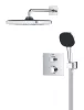 Grohe Precision Thermostat króm Rejtett zuhanyrendszer Vitalio Comfort 250