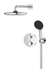 Grohe Precision Thermostat króm Rejtett zuhanyrendszer Vitalio Start 250