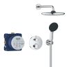 Grohe Precision Thermostat króm Rejtett zuhanyrendszer Vitalio Start 250