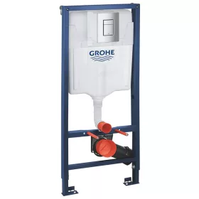   Grohe Rapid SL króm 3-az-1-ben WC szett, 1,13 méteres beépítési magasság