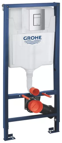 Grohe Rapid SL króm 3-az-1-ben WC szett, 1,13 méteres beépítési magasság
