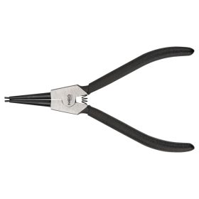   Zégergyűrű fogó 150mm, külső, egyenes, CRMO, 10-25mm, csúcs átmérő 1.5-2mm