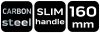 Kombinált fogó 160mm, Slim széria, keskenyített fogantyú