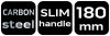 Kombinált fogó 180mm, Slim széria, keskenyített fogantyú