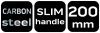 Kombinált fogó 200mm, Slim széria, keskenyített fogantyú