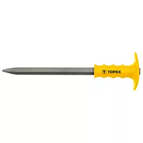 Hegyesvéső 400x19mm kézvédővel