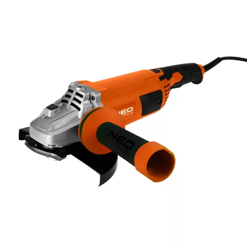 Sarokcsiszoló 3000W, 230mm, 3m-es gumikábel, 3 állású markolat, gyorszáras rögzítőanya