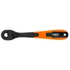 Racsnis kulcs 3/8", 200mm, 72fog, fekete, DIN3122