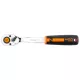 Racsnis kulcs 1/2", 250mm, 90fog, DIN3122