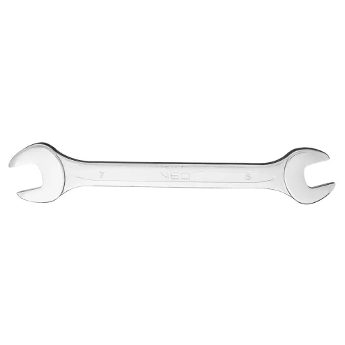 Villáskulcs 6x7mm, CRV, DIN3110