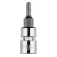 Imbusz dugókulcs 1/4" H3, 37mm, min. rendelés: 5db