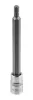 Imbusz dugókulcs 1/4" H4, 87mm, min. rendelés: 3db