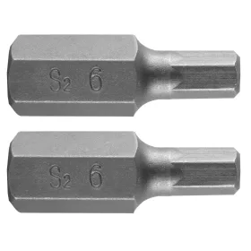 Imbusz bit, 3/8", 6x30mm, S2, 2db, min. rendelés: 3cs