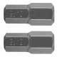 Imbusz bit, 3/8", 12x30mm, S2, 2db