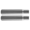 Imbusz bit, 3/8", 12x75mm, S2, 2db