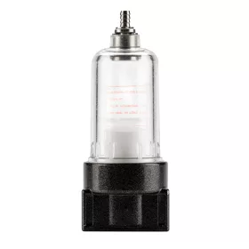   Vízleválasztó szűrő pneumatikus szerszámokhoz, 1/4", fém