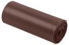 Szemeteszsák 200L, 90x120cm, barna, erősített, vastagság 40mic, 10db