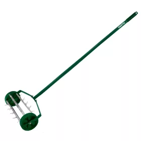   Fűszellőztető, gyepszellőztető, kézi, 27 tüske, 15cm dobátmérő
