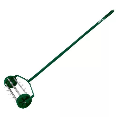 Fűszellőztető, gyepszellőztető, kézi, 27 tüske, 15cm dobátmérő